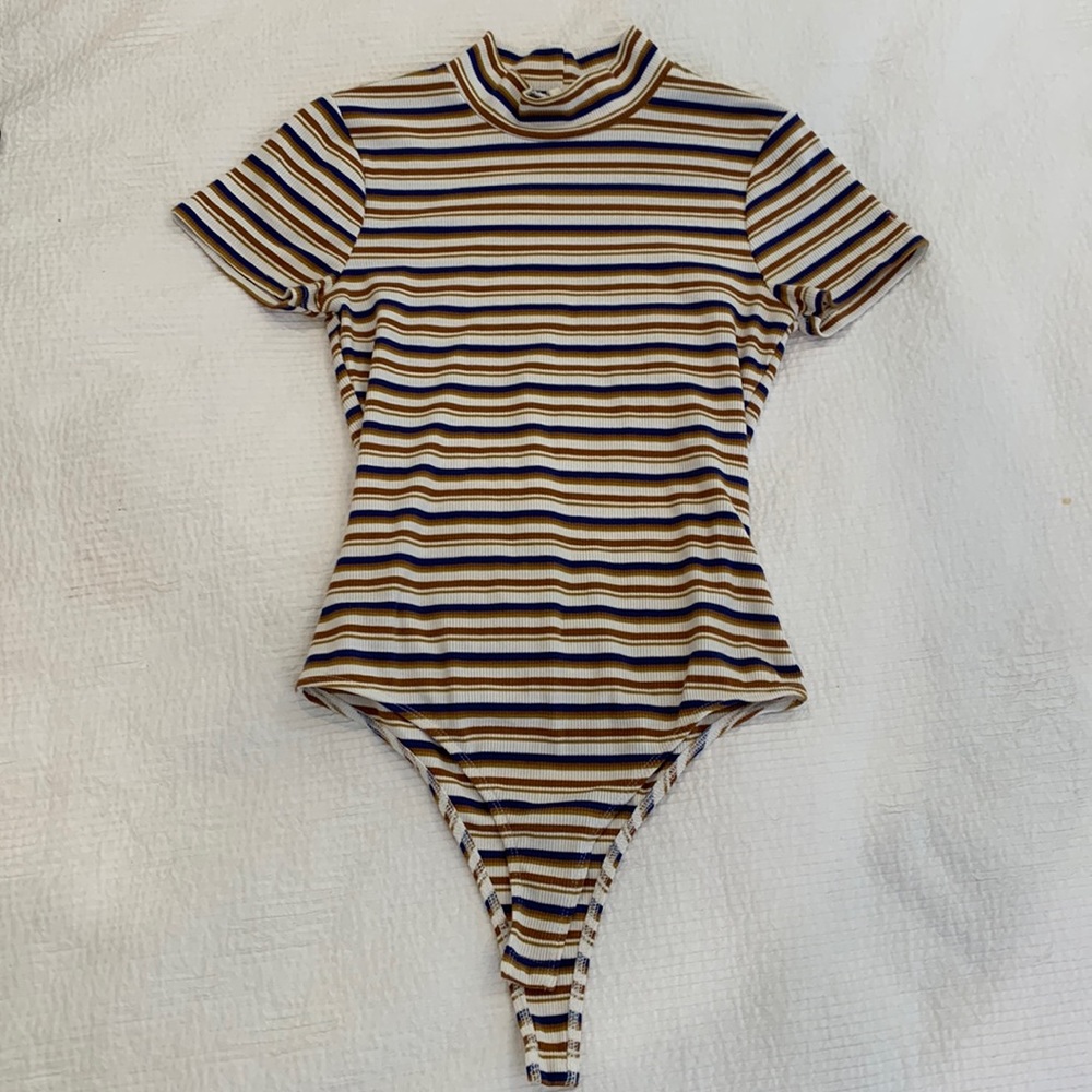 Mock Turtleneck Bodysuit